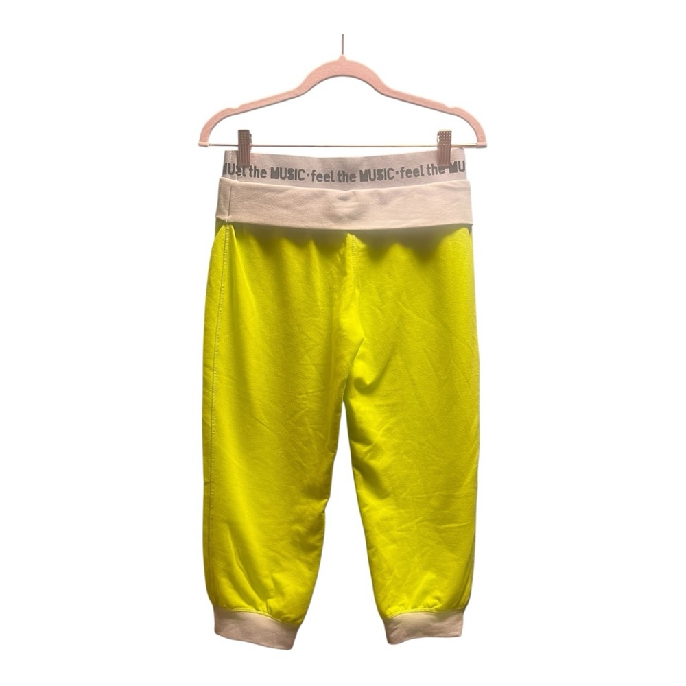 Zumba sweat capri pants size Small